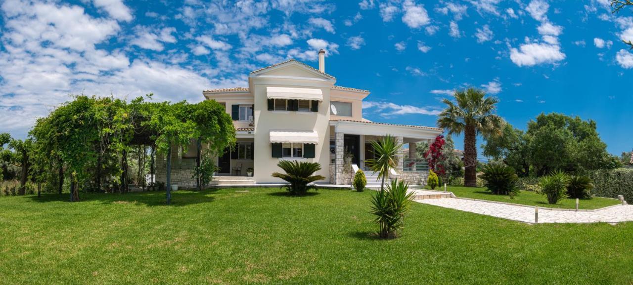 Violet Luxury Villa Kalligoni المظهر الخارجي الصورة