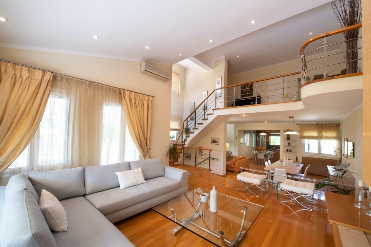 Violet Luxury Villa Kalligoni المظهر الخارجي الصورة