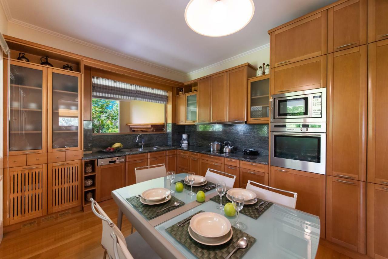 Violet Luxury Villa Kalligoni المظهر الخارجي الصورة