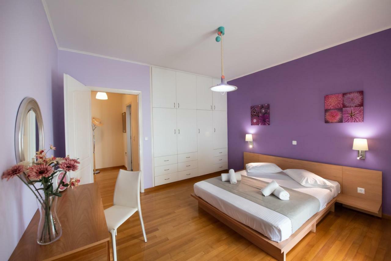 Violet Luxury Villa Kalligoni المظهر الخارجي الصورة
