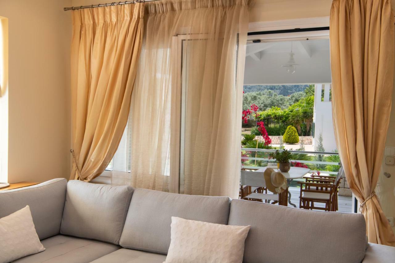 Violet Luxury Villa Kalligoni المظهر الخارجي الصورة